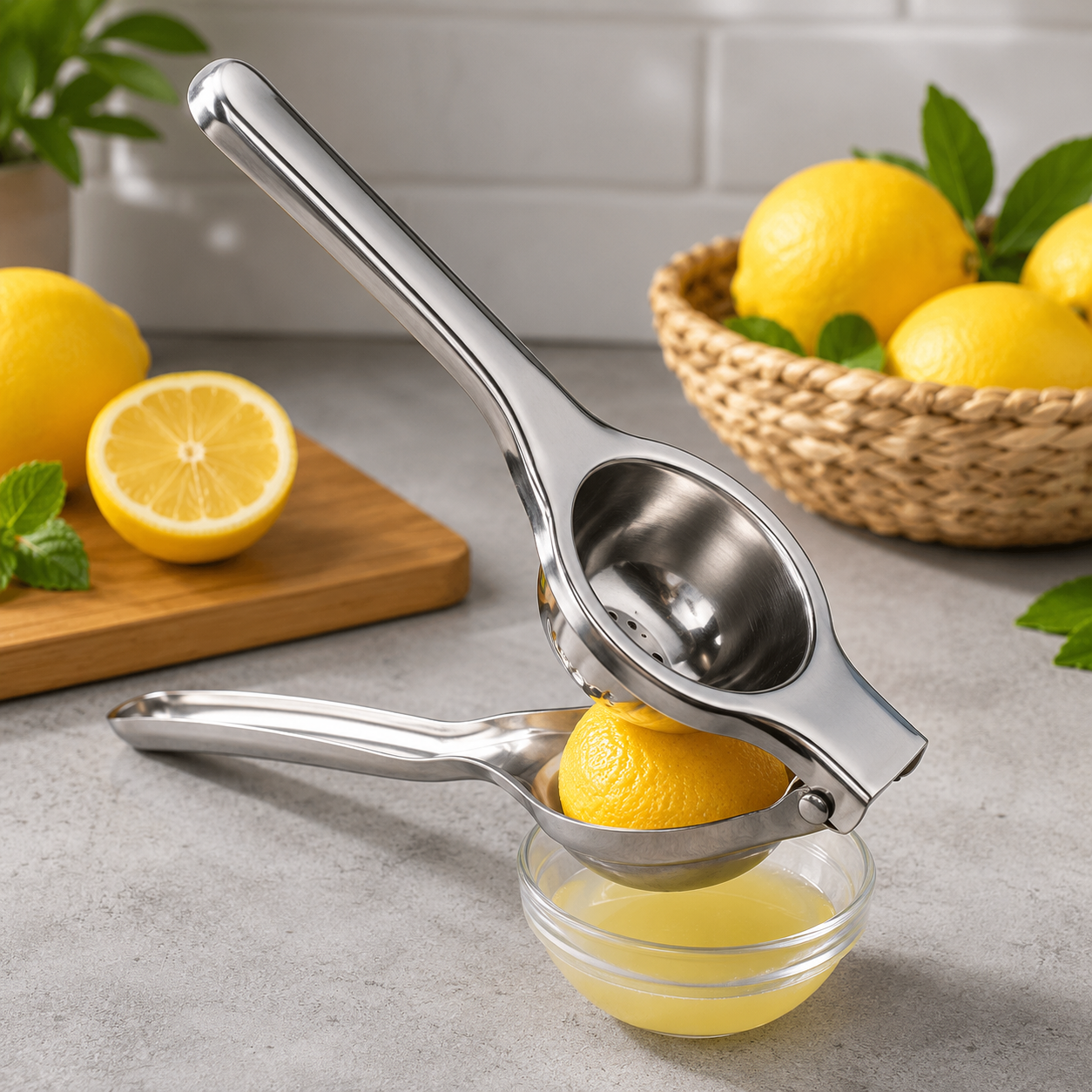 Stainless Steel Lemon Squeezer