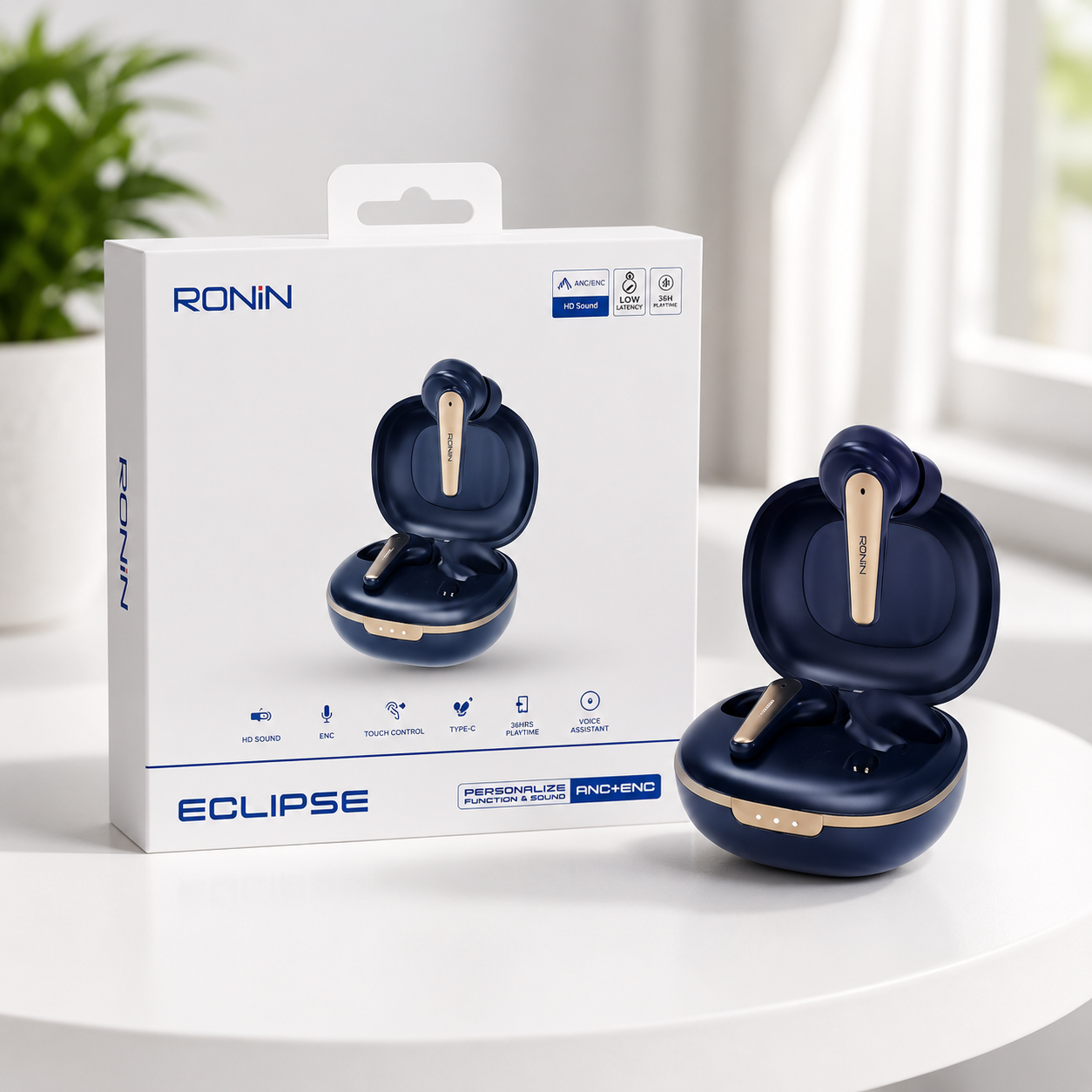 RONIN Eclipse True Wireless Earbuds