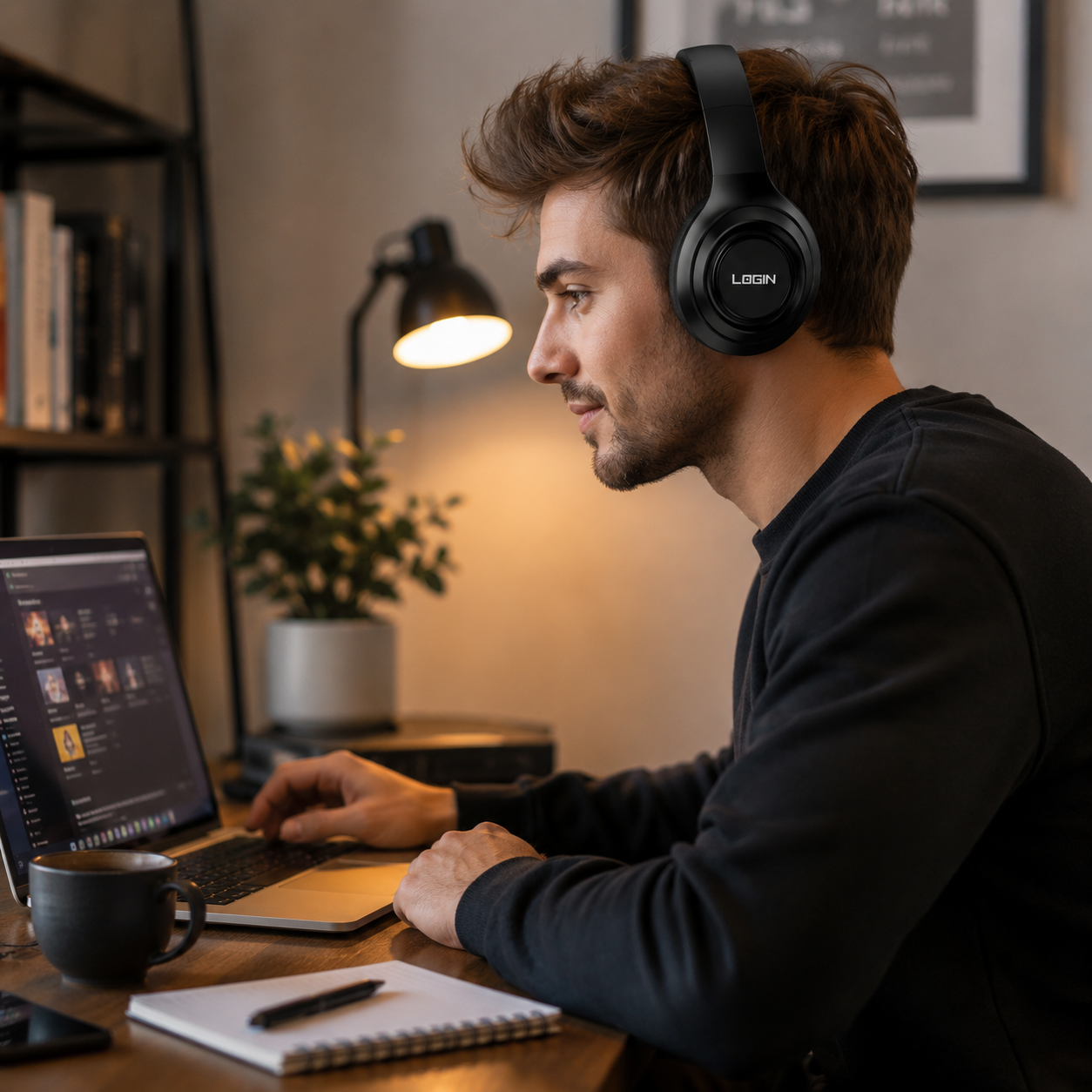 LOGIN L-292 Velora Pro Wireless Bluetooth Headphones