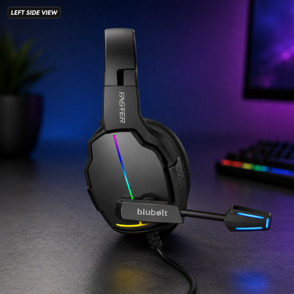 FASTER BG-400 Gaming Headset with Noise Cancelling Mic