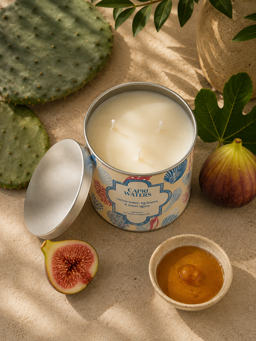 Capri Waters Scented Candle
