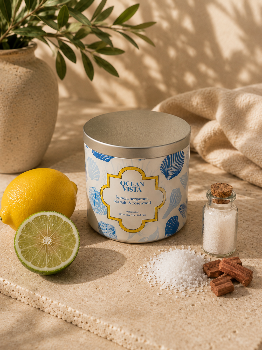 Ocean Vista Scented Candle
