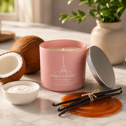 Parisian Bistro Candle