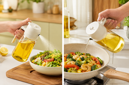 Rechargeable Mist Spray Dispenser for Cooking, BBQ & Salad Oil Control