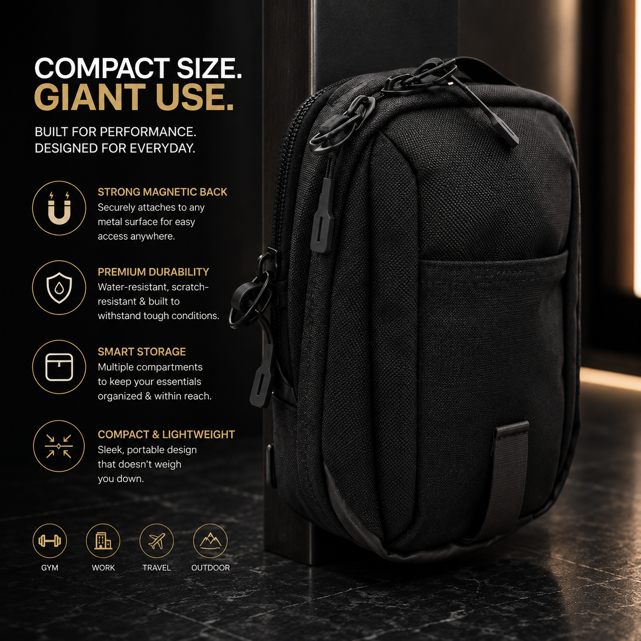 Hanging Workout Bag for Gym Machines,c