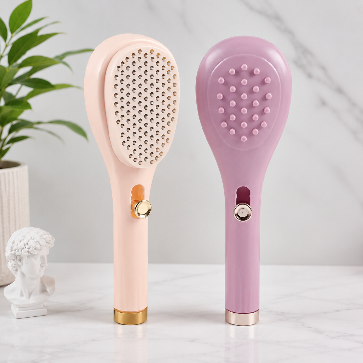 Self-Cleaning Scalp Massage Hair Brush