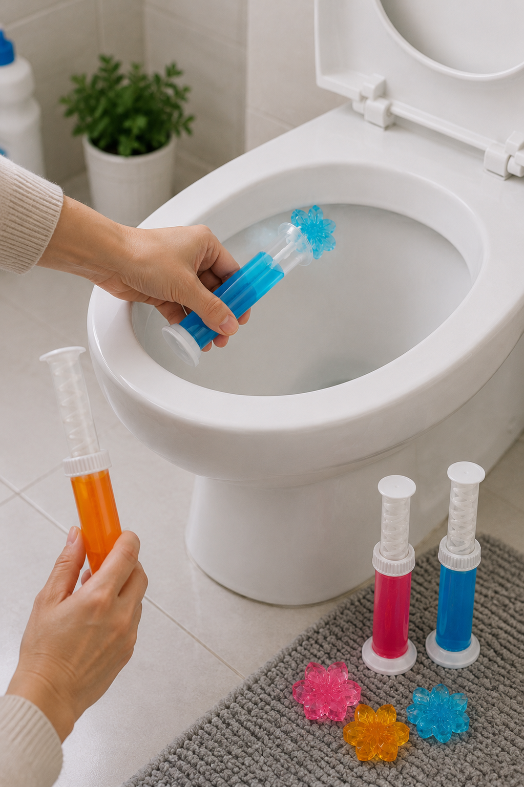 Aromatic Toilet Gel Cleaner