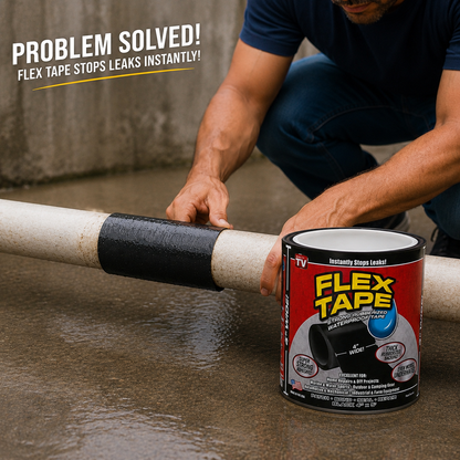 Flex Tape 4" Strong Rubberized Waterproof Tape