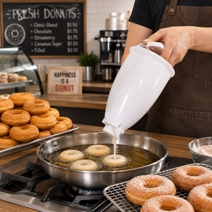 Easy Donut Maker for Bakery, Kitchen & Home Baking