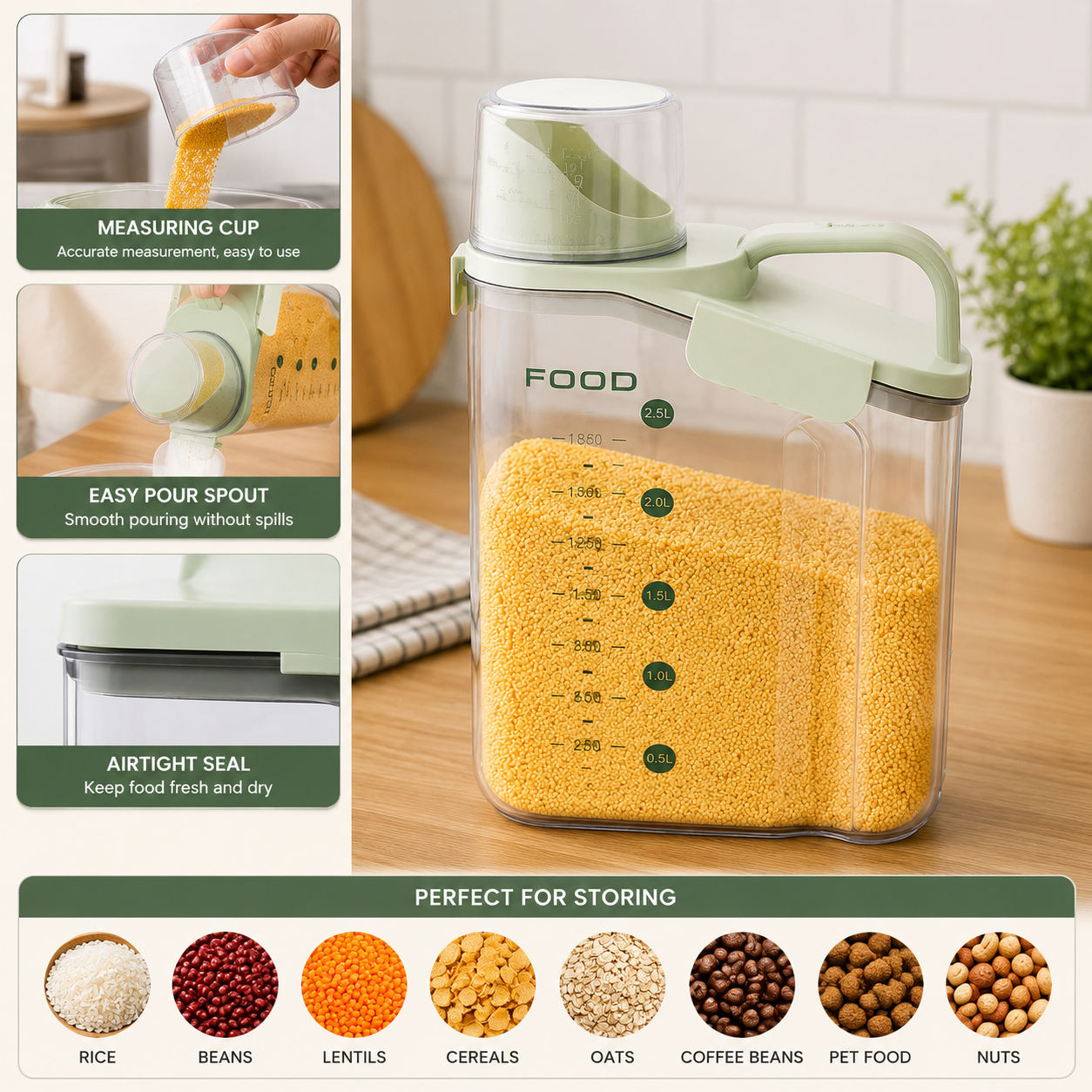 Airtight Food Storage Container