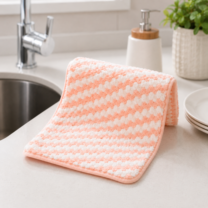 Microfiber Dish Cloths for Kitchen Pack of 4