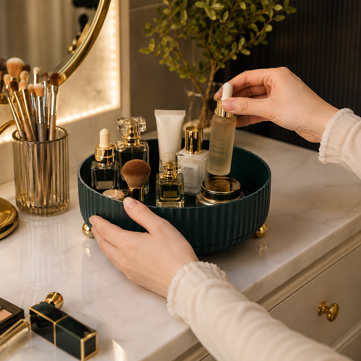 360° Rotating Organizer Tray,