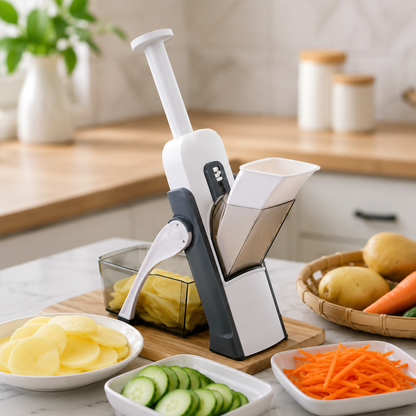Adjustable Stainless Steel Cutter with Safety Guard,