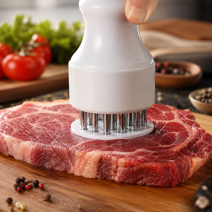 Professional Needle Meat Tenderizer with Ergonomic Handle
