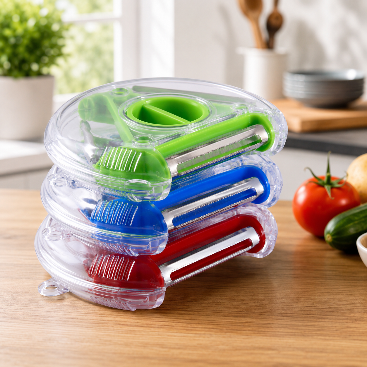 3 in 1 Multifunctional Vegetable Peeler Set