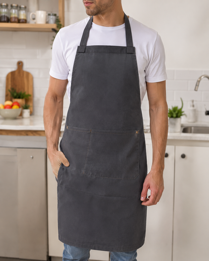 Kitchen Apron with Pocket