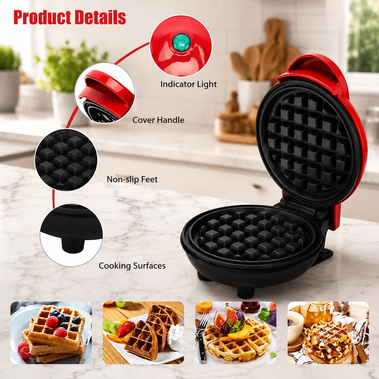 Mini Waffle Maker