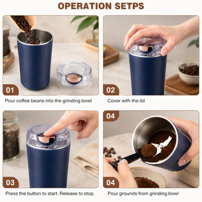 *Electric Coffee Bean & Spice Grinder