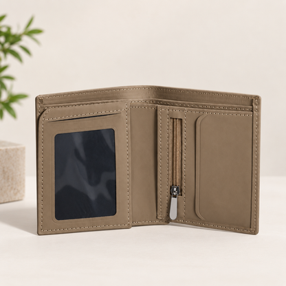 Minimalist Leather Wallet for Men & Women