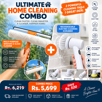🔥 CLEANING POWER COMBO- SAVE Rs. 520
