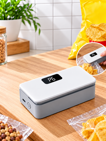 Portable Smart Heat Sealer Machine with Digital Display,