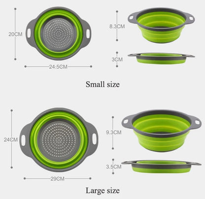 Collapsible Silicone Kitchen Colande
