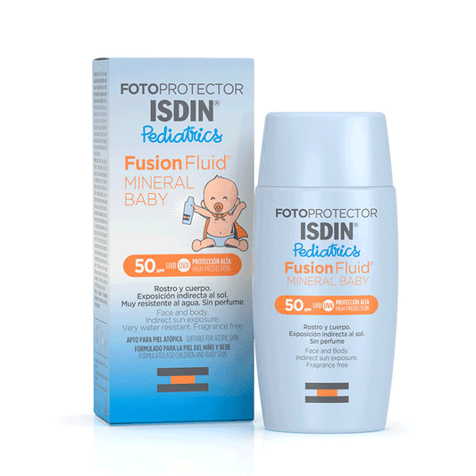 Fotoprotector ISDIN Pediatrics Fusion Fluid Mineral Baby 50+ 50ml