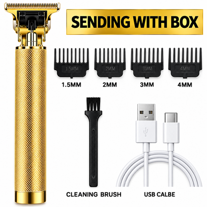 T9 Electric Hair Professional Hair Cutting Machine Men's Shaver Trimmer for Men Beard Haircut Machine Metal USB