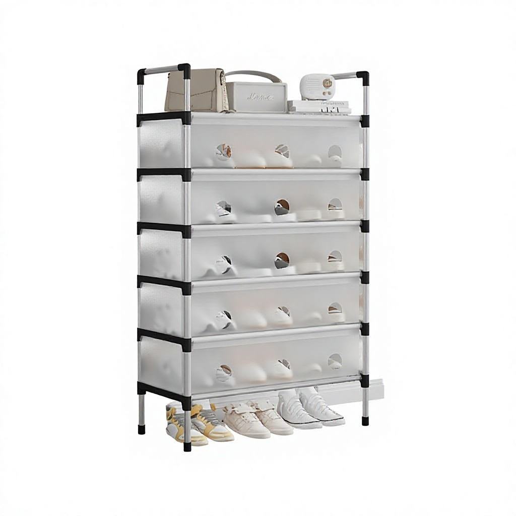 Multi Tier Dustproof Shoe Rack