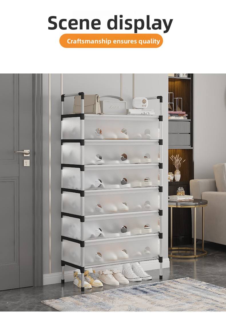 Multi Tier Dustproof Shoe Rack