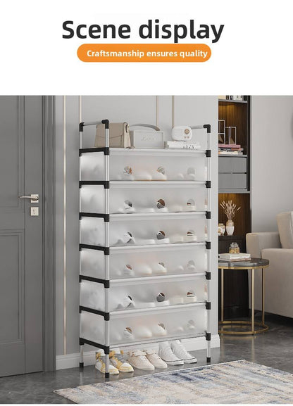 Multi Tier Dustproof Shoe Rack