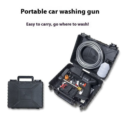Cordless High-Pressure Car Washer Spray Gun single battery