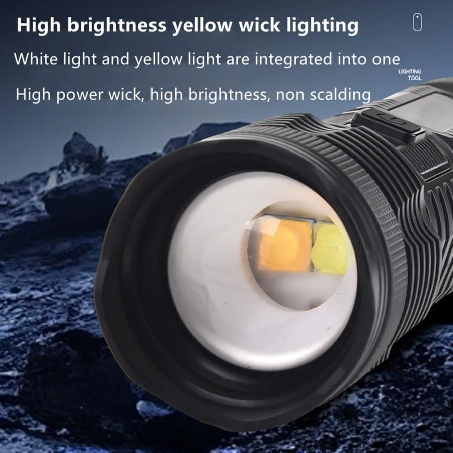 Rechargeable LED Tactical Flashlight