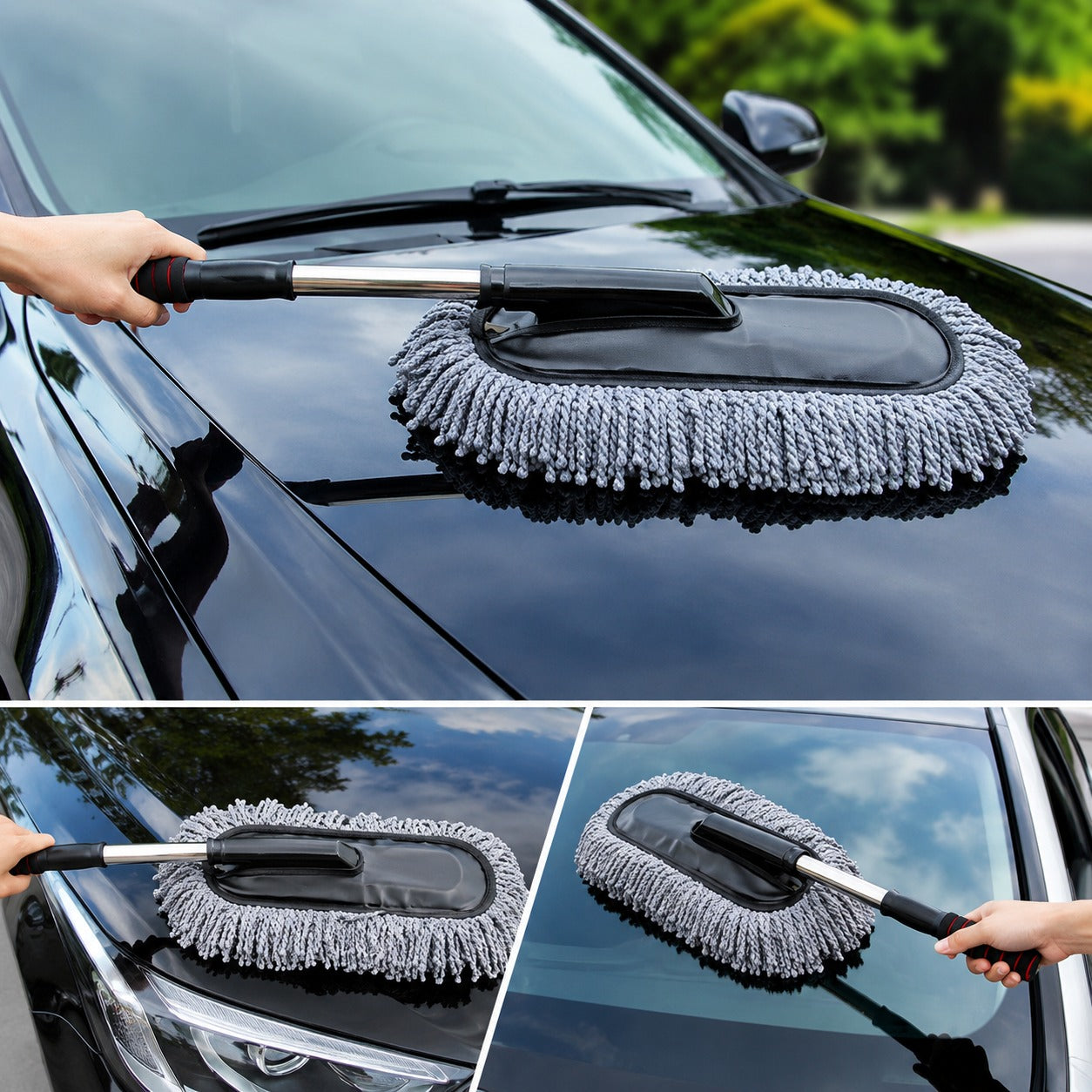Premium Extendable Microfiber Car Duster Brush