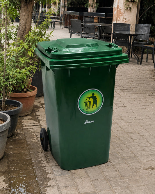 Large Plastic Garbage Bin