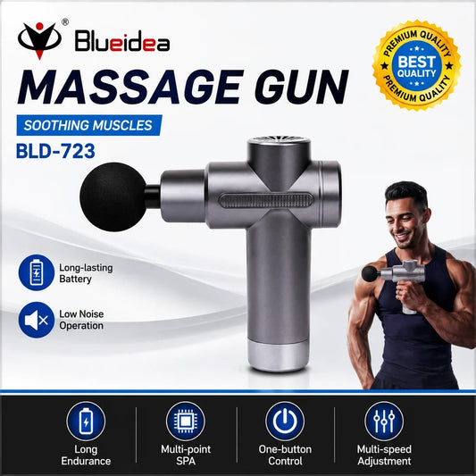 Blueidea Massage Gun BLD 723, Percussion Muscle Massager with Multi Speed Adjustment