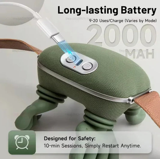 Realistic Hand Massager for Neck & Shoulder, Kneading Human Hand Simulation Massage Device