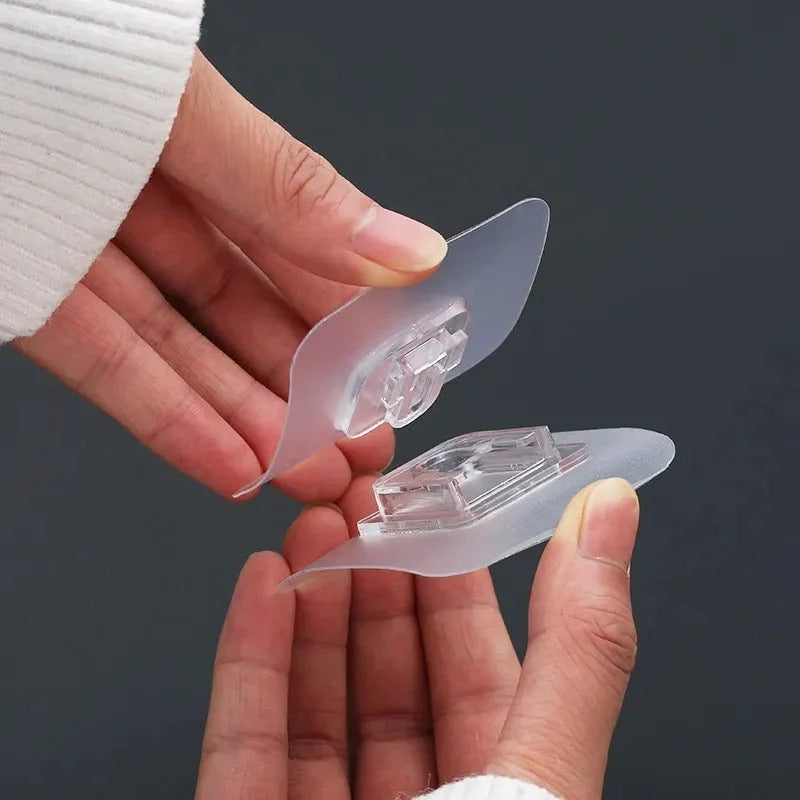 Transparent Adhesive Wall Hooks