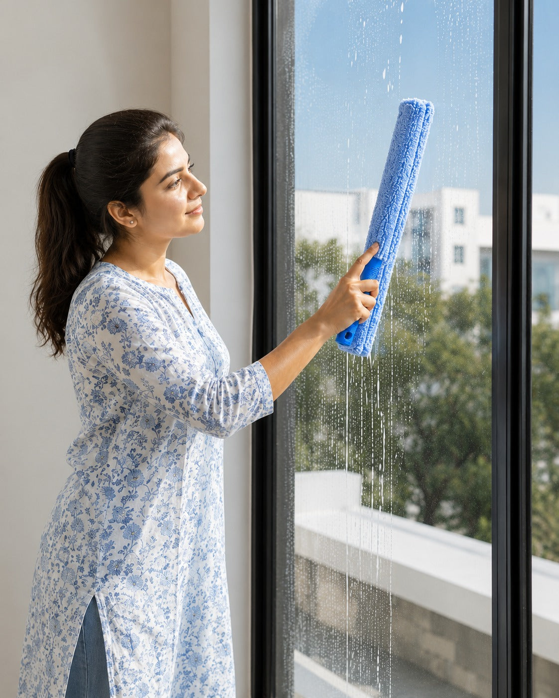Premium Microfiber Window Washer