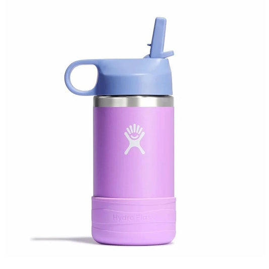 12 OZ KIDS WIDE MOUTH STRAW CAP AND BOOT 355 mL
