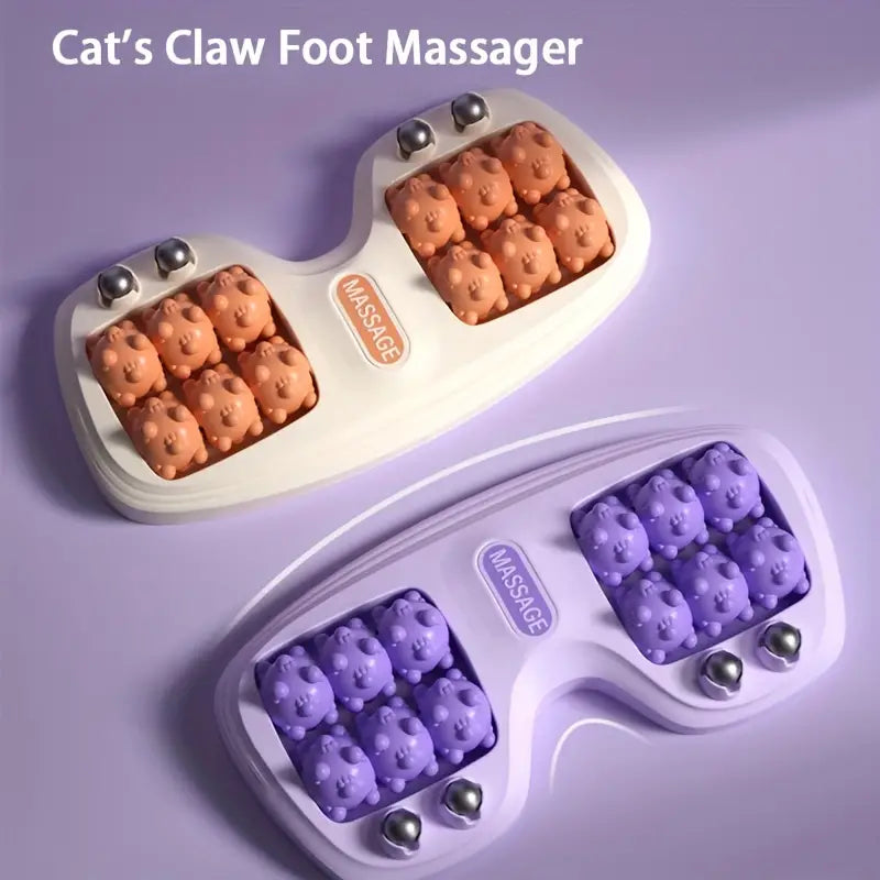 Dual Foot Massager Roller for Plantar Fasciitis Relief