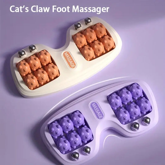 Dual Foot Massager Roller for Plantar Fasciitis Relief