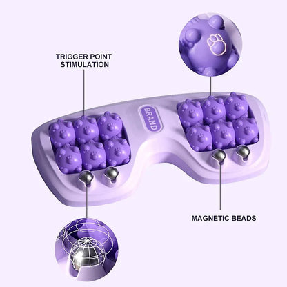 Dual Foot Massager Roller for Plantar Fasciitis Relief