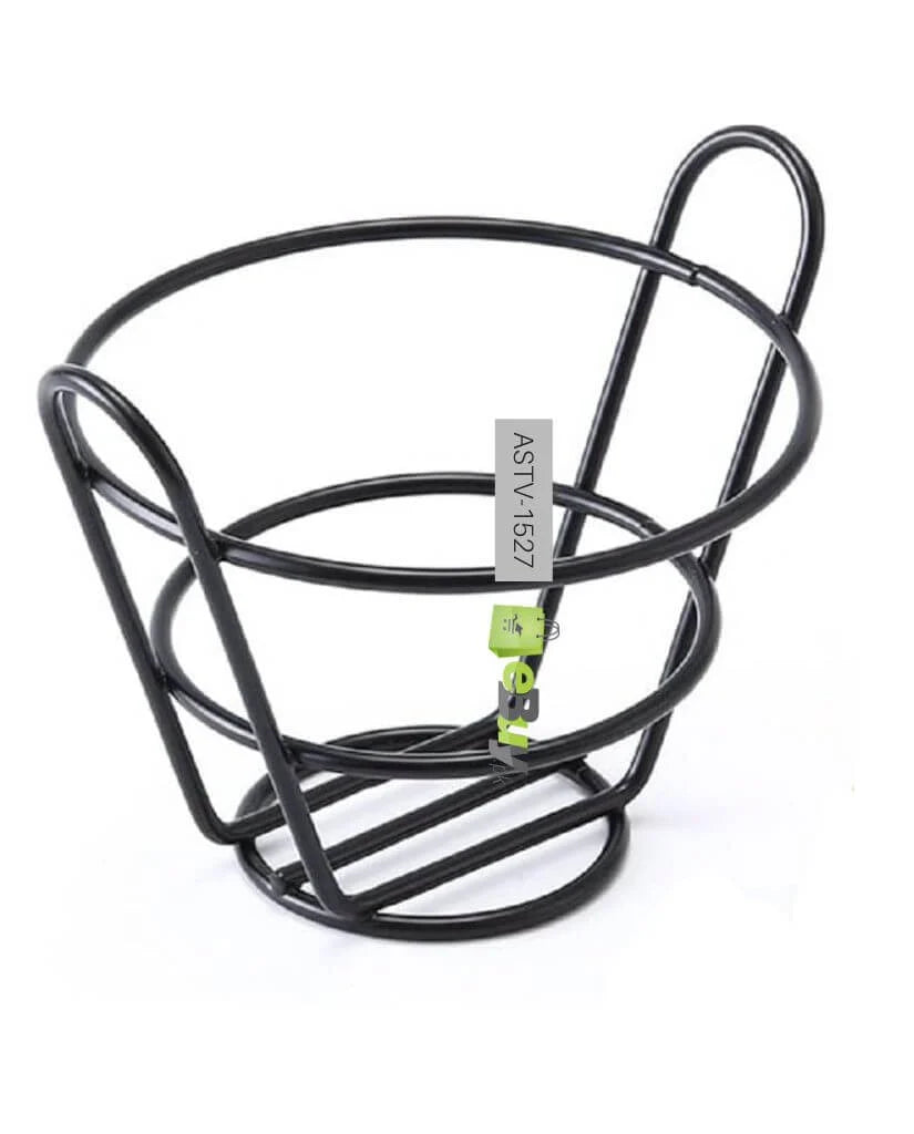Mini Stainless Steel Wire Fry Basket with Handle