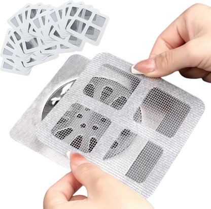 Disposable Drain Hair Catcher Mesh Stickers, 20 Pcs Pack