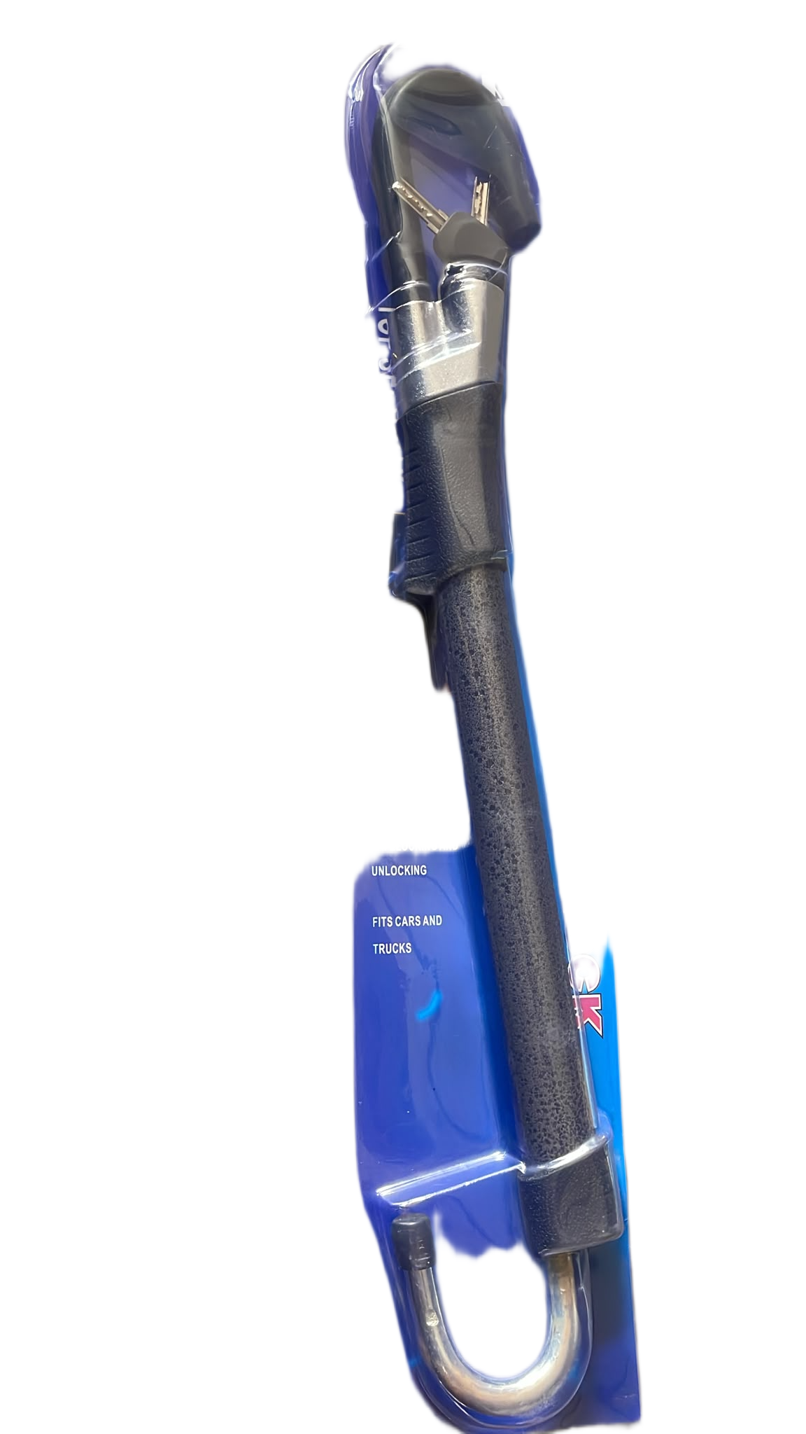 Universal Anti-Theft Steering Wheel Security Lock for Cars & Trucks