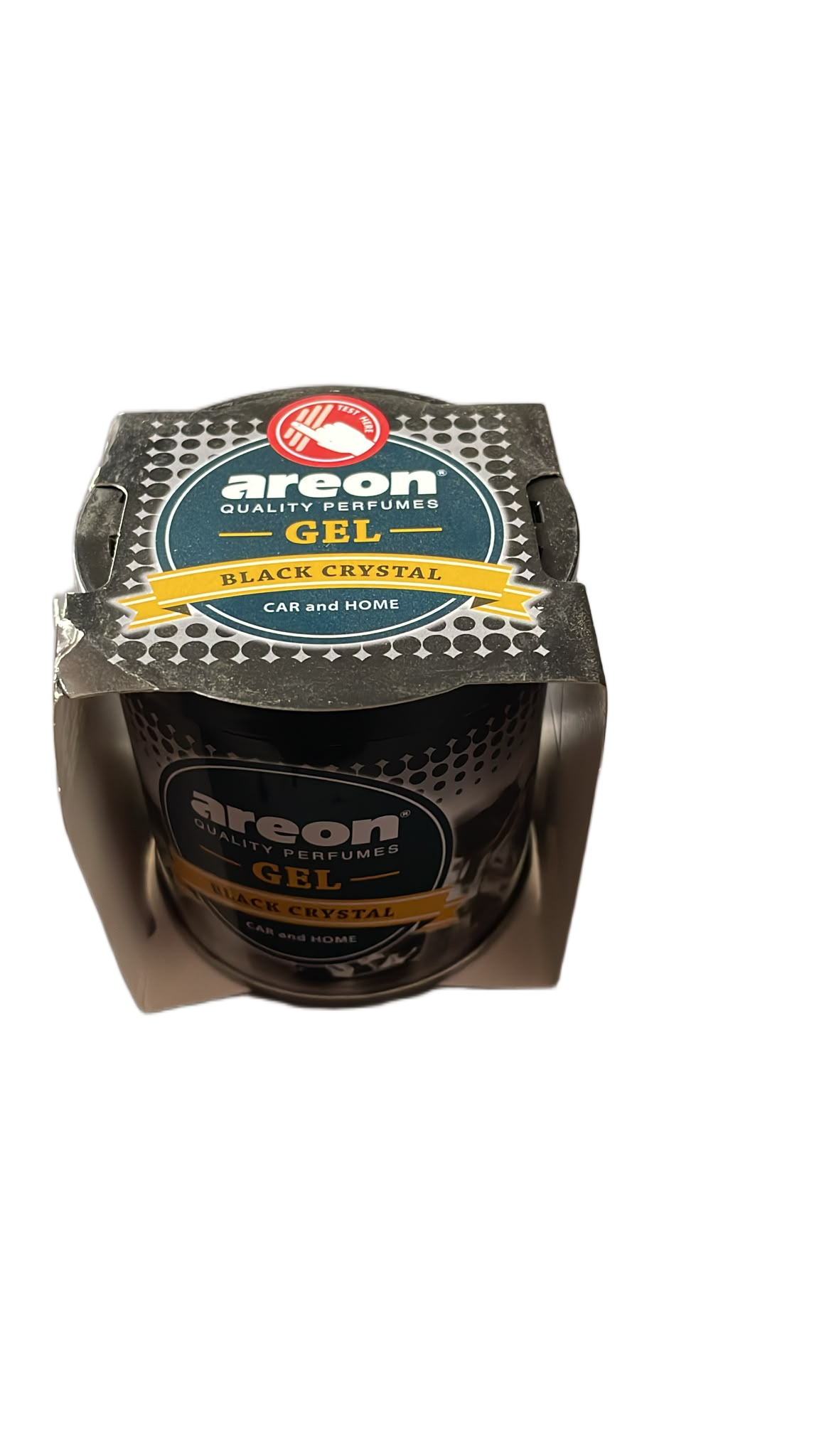 Areon Gel Air Freshener – Black Crystal Scent for Car & Home