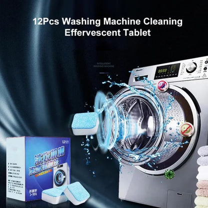 Washing Machine Cleaner Tablets (12 Pcs)
