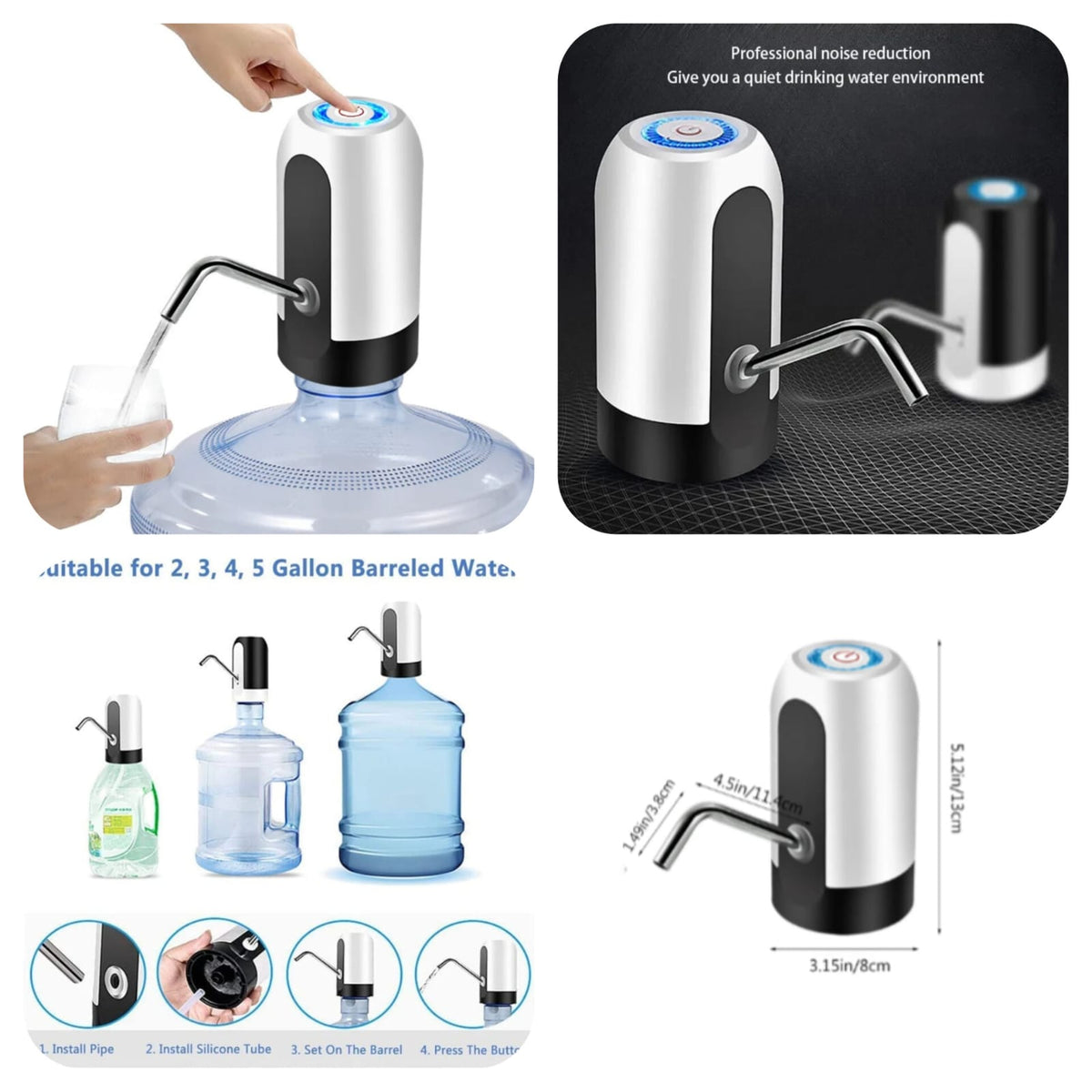 Automatic Water Bottle Pump Dispenser