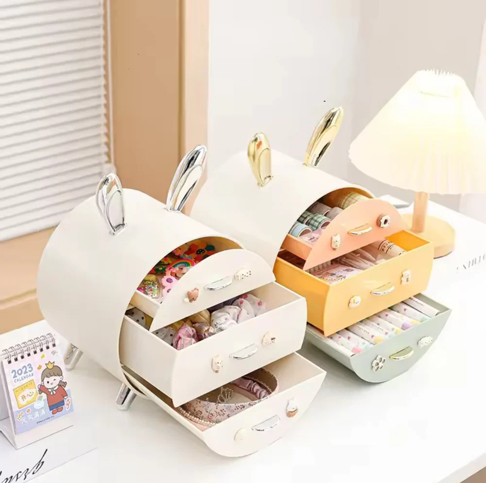 Bunny Shaped Storage Drawer Organizer
